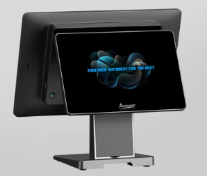 POS — fronte con doppio schermo